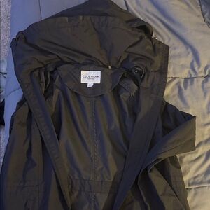 Cole Haan Women's Black Rain Jacket